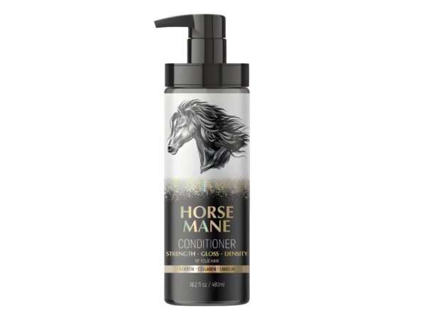 Balsam Conditioner Horse Mane Haarspülung Keratin Lanolin Collagen 480 ml