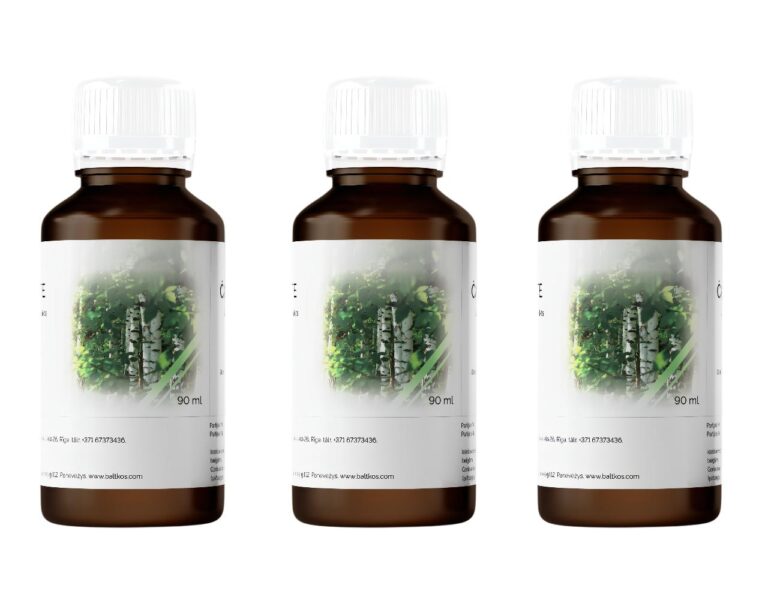 Chaga Forte Extrakt 1:1 Konzentrat Inonotus obliquus 3 x 90 ml