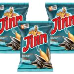 Sonnenblumenkerne Jinn Striped Salt geröstet und gesalzt ungeschält 3 x 300 g