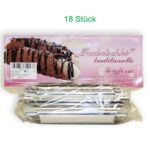 Backform Set offen Cannoli Form Schillerlocken Backröhrchen 30 St.