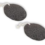 Bimsstein Natur Pemsa Pediküre Hornhaut Entfernung Vulkanlava 2 St. ca. 9x6x3 cm