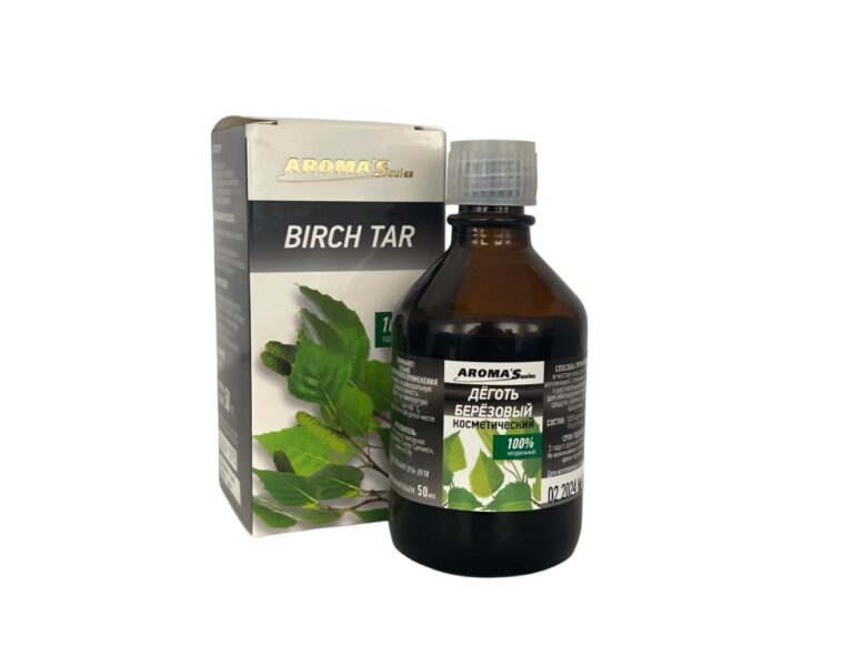 Kosmetischer Birkenteer Birkenöl Tar 3 x 50 ml