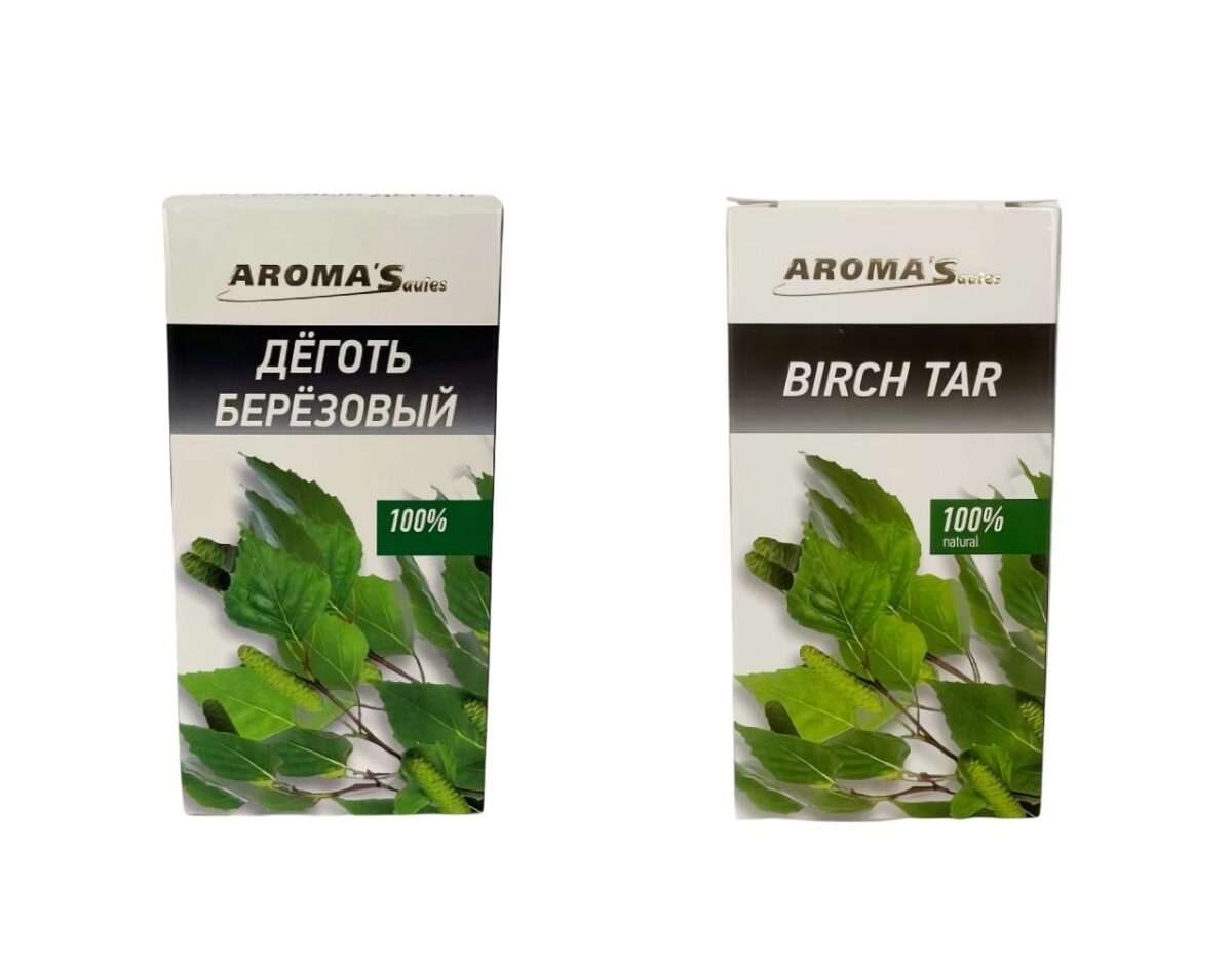 Kosmetischer Birkenteer Birkenöl Tar 3 x 50 ml
