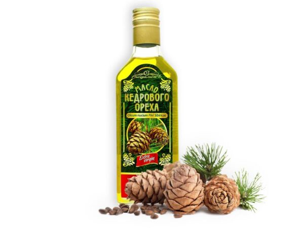 Zedernnussöl kaltgepresst Naturprodukt Altai Sibirien 250 ml