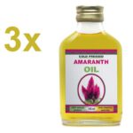 Amaranthöl kaltgepresst (Amaranthus caudatus) 3 x 100 ml
