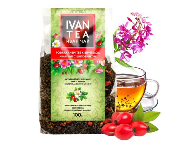 Ivan Tee Taigatee mit Hagebutte fermentiert 100 g