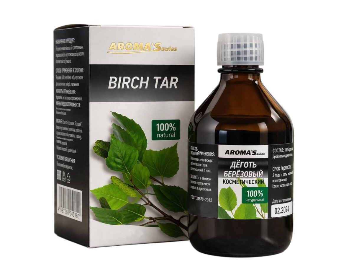 Kosmetischer Birkenteer Birkenöl Tar 50 ml