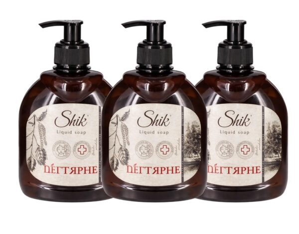 Flüssigseife mit Birkenteer Extrakt Shik Handseife 3 x 300 g