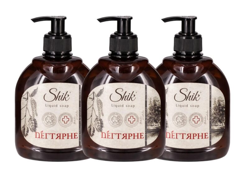 Flüssigseife mit Birkenteer Extrakt Shik Handseife 3 x 300 g
