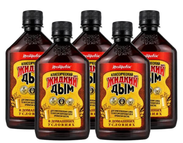 Flüssigrauch Classic Liquid smoke 5 x 330 ml