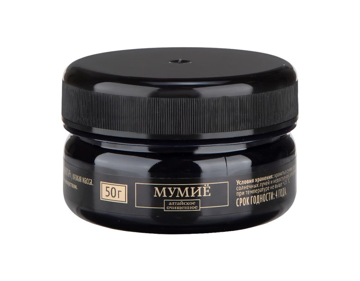 Mumijo Altai gereinigt Shilajit Harz Resin 50 g