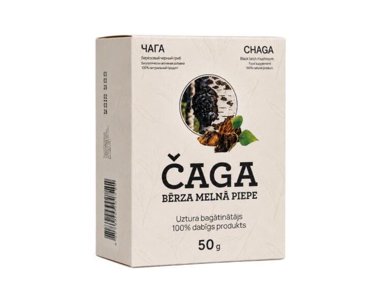 Chaga Pilz grob gemahlen Inonotus obliquus Mushroom 50 g