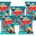 Sonnenblumenkerne Jinn Striped Salt geröstet und gesalzt ungeschält 5 x 300 g