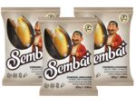Sonnenblumenkerne Sembai schwarz geröstet gesalzen 3 x 250 g