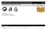 Sonnenblumenkerne Sembai gestreift geröstet ungesalzen ungeschält 3 x 200 g