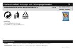 Sonnenblumenkerne Sembai gestreift geröstet gesalzen ungeschält 200 g