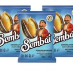 Sonnenblumenkerne Sembai gestreift geröstet gesalzen ungeschält 3 x 200 g