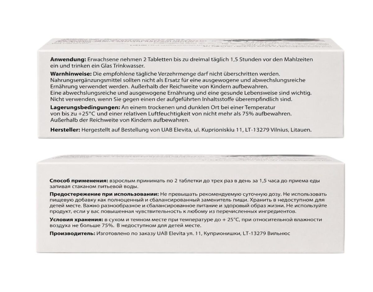 Aktivkohle Karboaktiv Carbo activatus 3 x 100 Tabletten je 280 mg