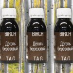 Birkenteer Birkenholzteer Birkenöl Birch tar 3 x 100 ml
