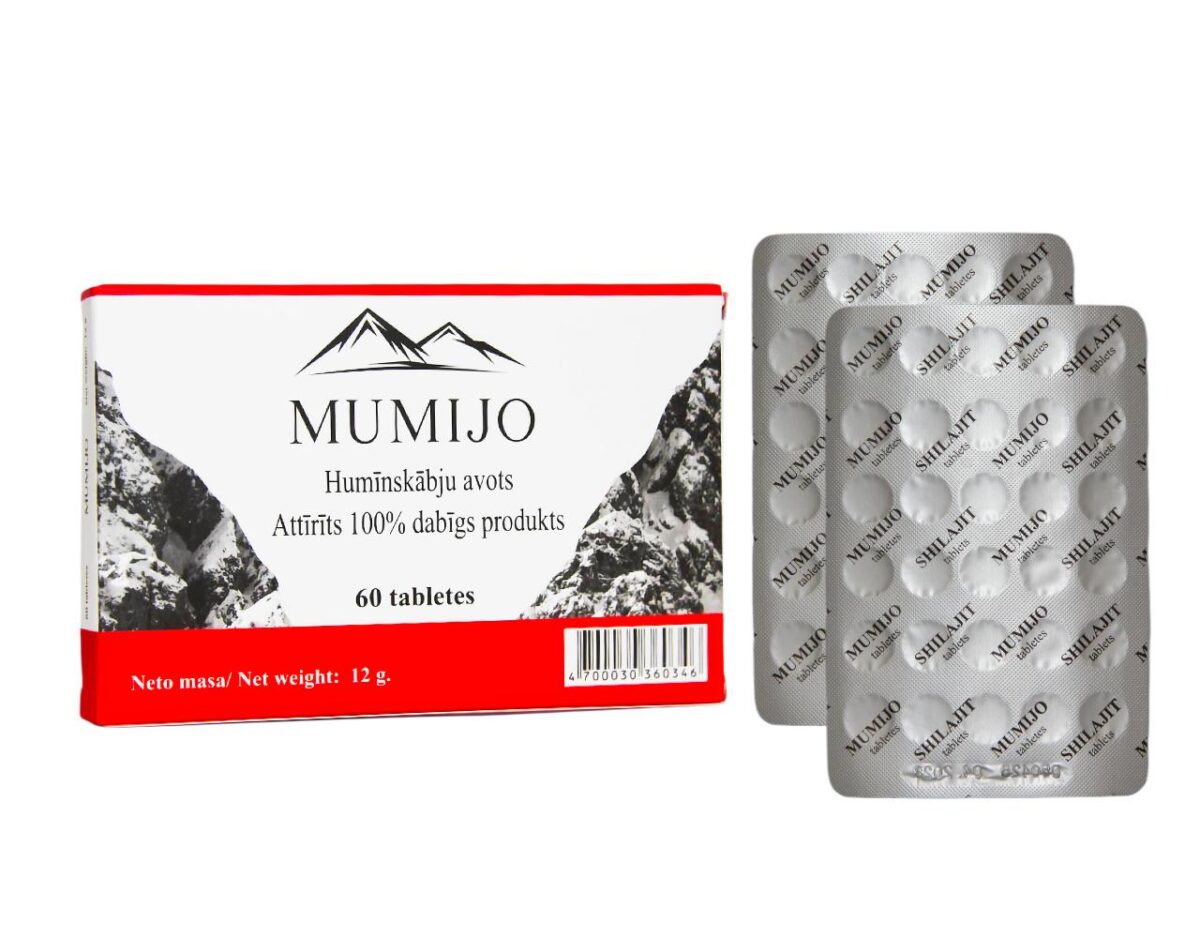 Mumijo Kirgistan Bergbalsam 3 x 60 Tabl