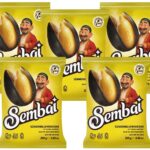 Sonnenblumenkerne Sembai schwarz geröstet ungesalzen ungeschält 5 x 250 g