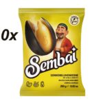 Sonnenblumenkerne Sembai schwarz geröstet ungesalzen ungeschält 10 x 250 g