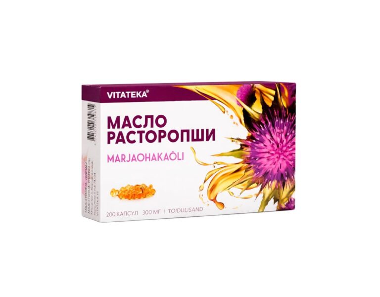 Mariendistelöl Gelatinekapseln Linolsäure Vitamin E Kapseln 200 St. je 300 mg
