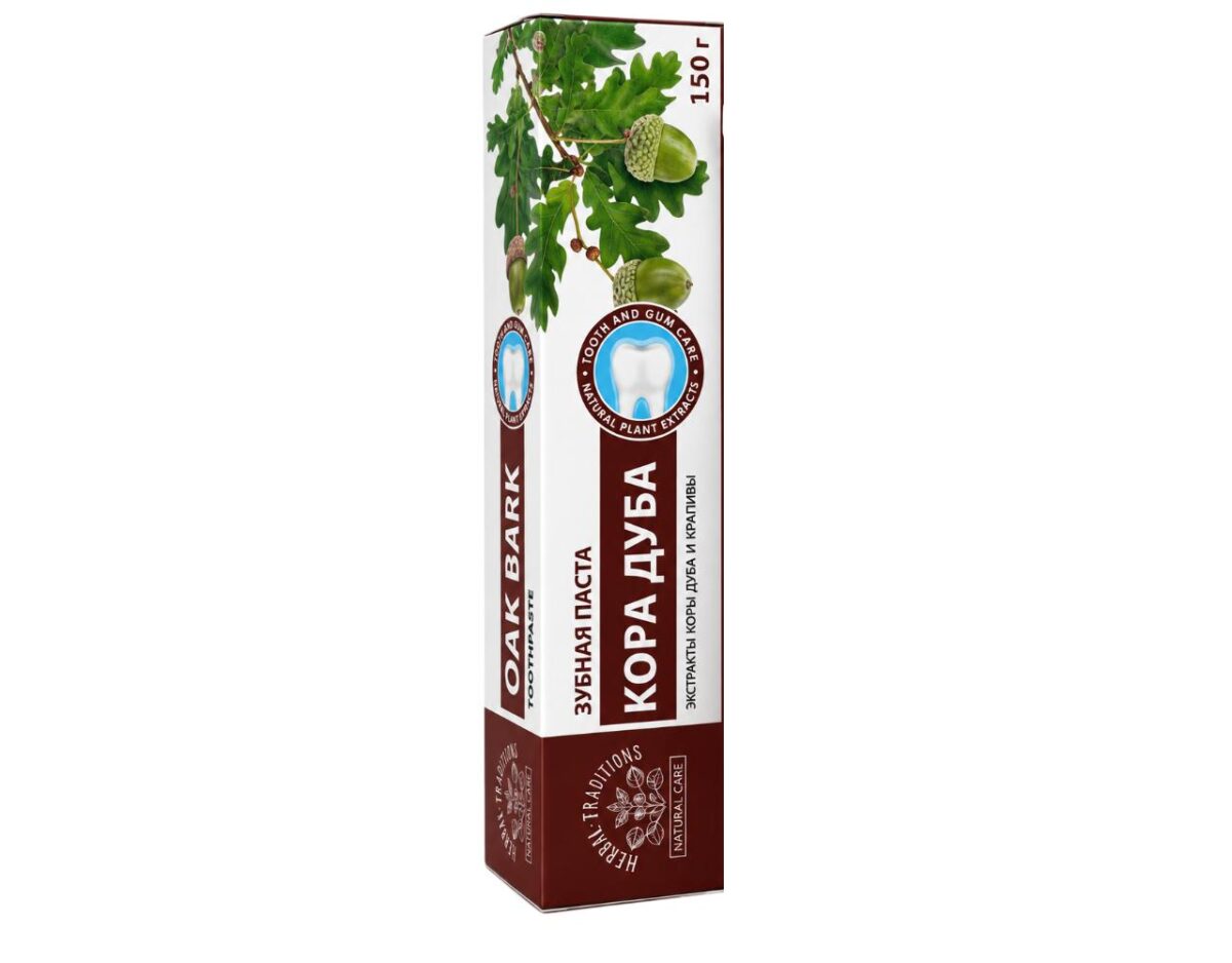 Zahnpasta Eichenrinde-Brennnesselextrakt Natural Plant Extracts 150 g