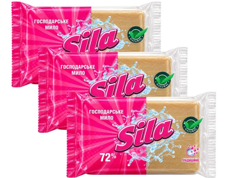 Kernseife Sila 72% Haushaltsseife Waschseife DDR 3 x 180 g