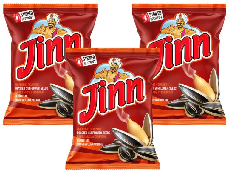 Sonnenblumenkerne Jinn Striped gestreift 3 x 300 g