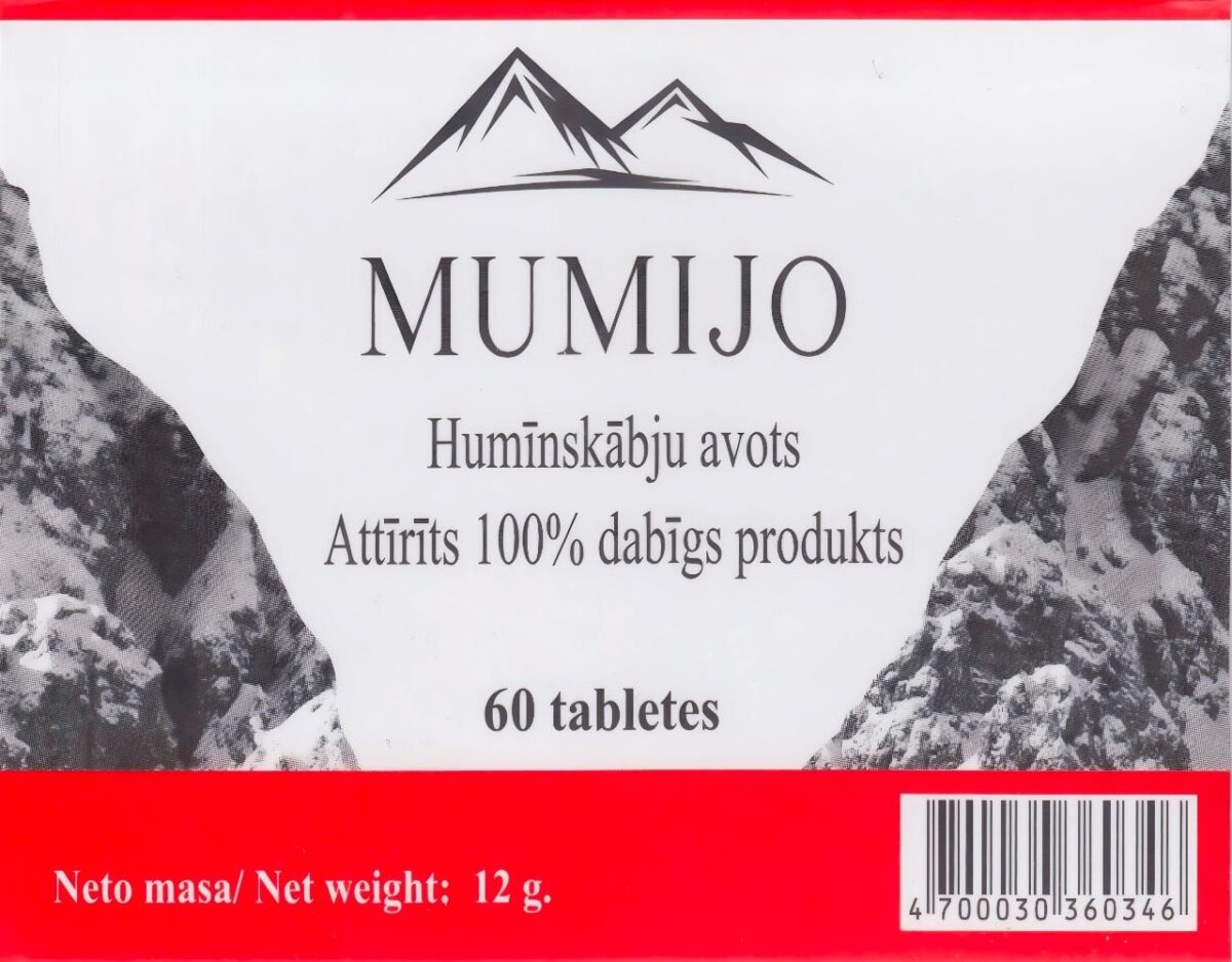 Mumijo Kirgistan Bergbalsam 60 Tabl