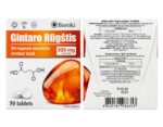 Bernsteinsäure 50 Tabletten Amber Acid Succinic Acid Biotiki